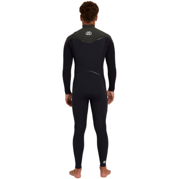 2026 Billabong Mens Absolute Ultra 4/3mm Chest Zip Wetsuit ABYW100283 - Storm Black